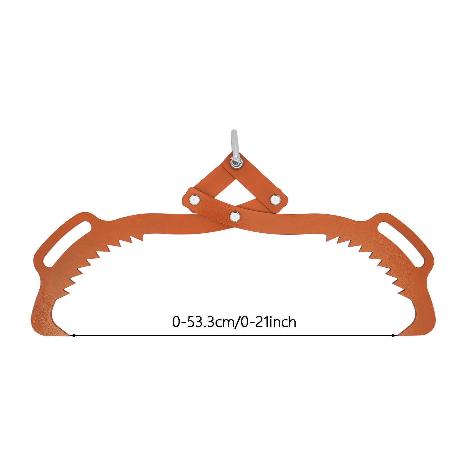 21in Wood Grapple Claw Hook Heavy Duty Forestry Clamps Carrying Clamps Lifting Clamps Orange 21in Wood Grapple Claw Hook Heavy Duty Forestry Clamps Carrying Clamps Lifting Clamps Orange