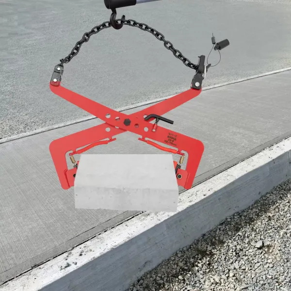 Curb Grippers 11-23 Inch Lifting Grippers Moving Grippers Stone Curb Carrier Grippers 500kg-Red Curb Grippers 11-23 Inch Lifting Grippers Moving Grippers Stone Curb Carrier Grippers 500kg-Red