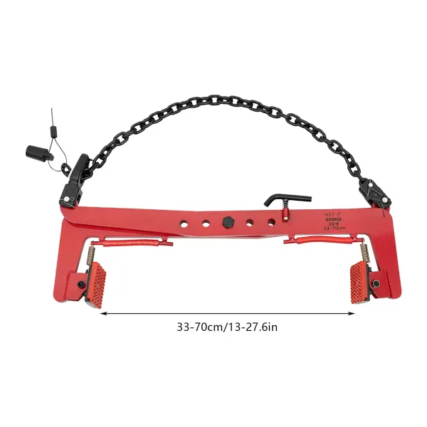 Curb Grippers 11-23 Inch Lifting Grippers Moving Grippers Stone Curb Carrier Grippers 500kg-Red
