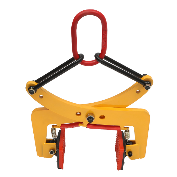 Hanging Ring Type Stone Clamp 325kg Used To Clamp Wooden Pallets Lift And Transport Timber Lumber Yellow Pallet Puller Clamp Construction