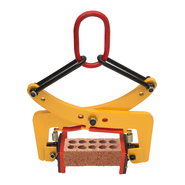 Hanging Ring Type Stone Clamp 325kg Used To Clamp Wooden Pallets Lift And Transport Timber Lumber Yellow Pallet Puller Clamp Construction Hanging Ring Type Stone Clamp 325kg Used To Clamp Wooden Pallets Lift And Transport Timber Lumber Yellow Pallet Puller Clamp Construction