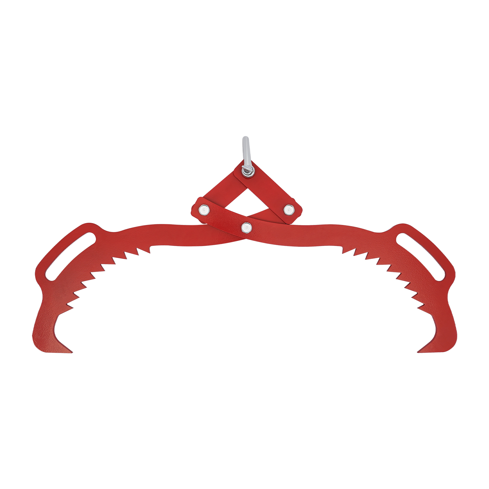 Wood Pliers Forestry Pliers for Tree Trunks up to 635mm 1000kg Pull Force Heavy Duty Grapple Timber Claw Claw Hook Red Wood Pliers Forestry Pliers for Tree Trunks up to 635mm 1000kg Pull Force Heavy Duty Grapple Timber Claw Claw Hook Red