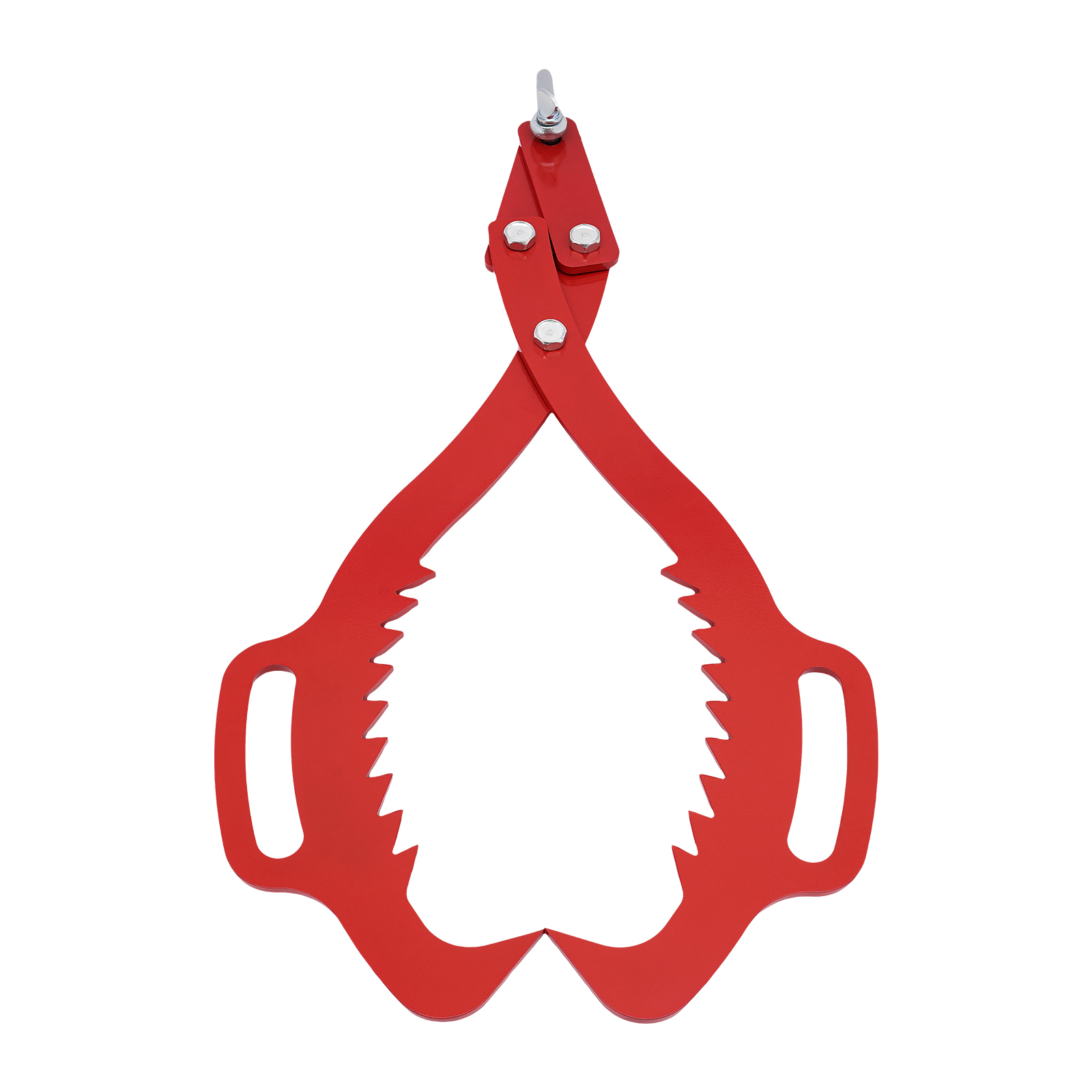 Wood Pliers Forestry Pliers for Tree Trunks up to 635mm 1000kg Pull Force Heavy Duty Grapple Timber Claw Claw Hook Red Wood Pliers Forestry Pliers for Tree Trunks up to 635mm 1000kg Pull Force Heavy Duty Grapple Timber Claw Claw Hook Red