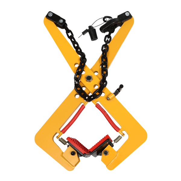 Lifting Clamps Lifting Pliers Vertical Steel Plate Clamp of Glass Slabs/Metal Sheet/Granite Island Roadside Stone Clamp Curb Yellow