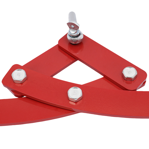 Heavy Duty Grapple Timber Claw, Lumber Skidding Suitable For Forestry Ranching Construction And Daily Use Red Log Lifting Tong