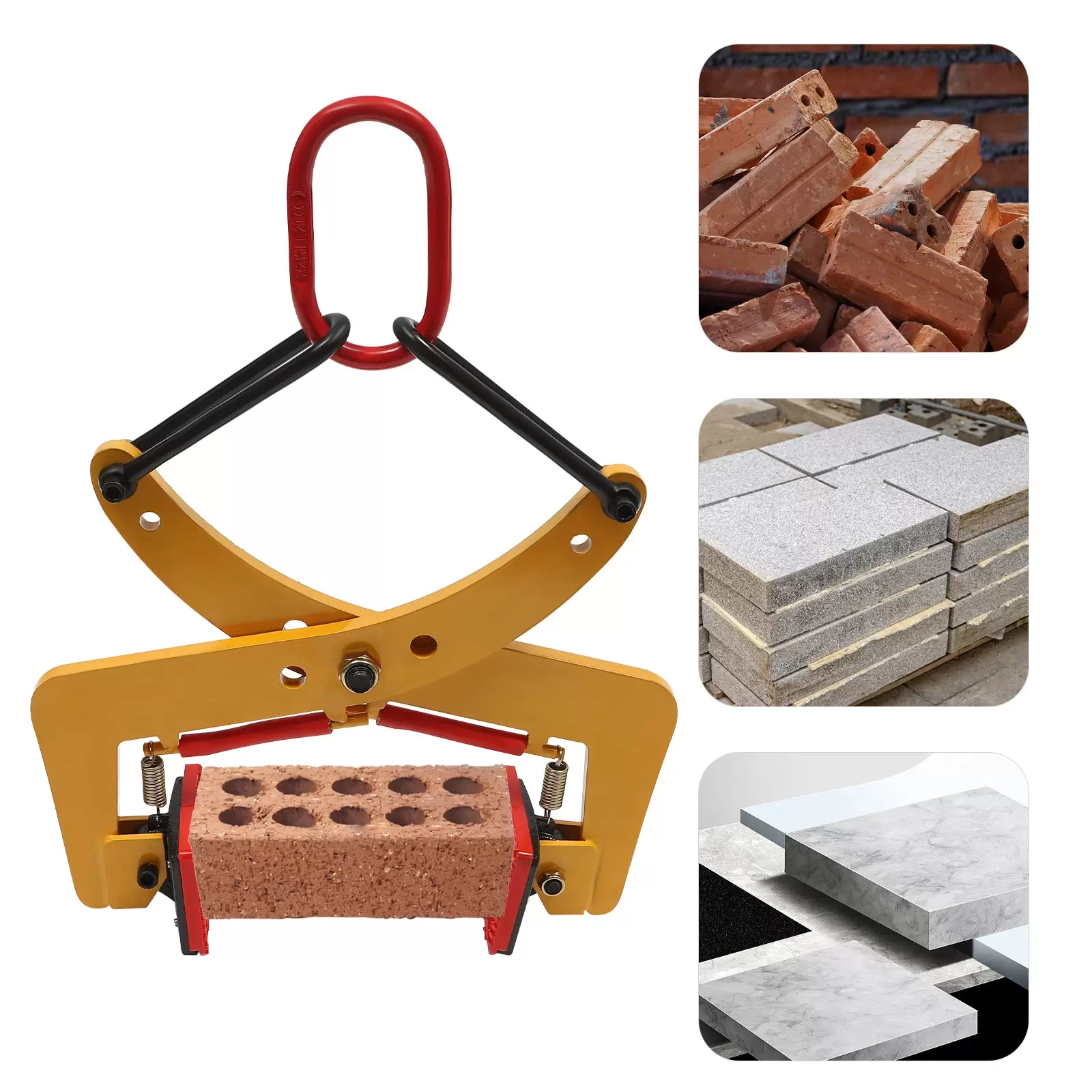 260kg Adjustable Stone Lifter Curb Stone Shifter Pliers Adjustable Opening 8-30cm 260kg Adjustable Stone Lifter Curb Stone Shifter Pliers Adjustable Opening 8-30cm