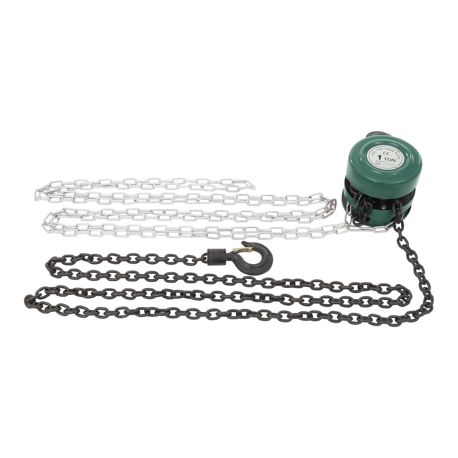 Manual Chain Hoist, 1T Chain Hoist, Hand Chain Hoist for most Industrial Fields, including Transportation, Factories - Green Manual Chain Hoist, 1T Chain Hoist, Hand Chain Hoist for most Industrial Fields, including Transportation, Factories - Green
