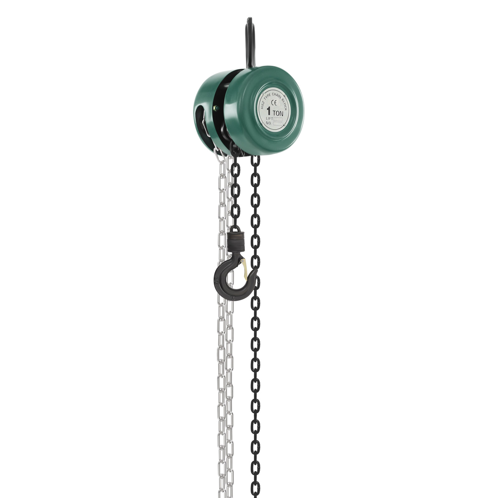 Manual Chain Hoist, 1T Chain Hoist, Hand Chain Hoist for most Industrial Fields, including Transportation, Factories - Green Manual Chain Hoist, 1T Chain Hoist, Hand Chain Hoist for most Industrial Fields, including Transportation, Factories - Green