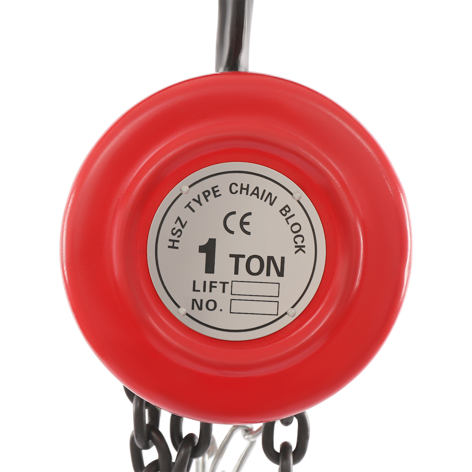 Manual Chain Hoist, 1T Chain Hoist, Hand Chain Hoist for most Industrial Fields, including Transportation, Factories - Red Manual Chain Hoist, 1T Chain Hoist, Hand Chain Hoist for most Industrial Fields, including Transportation, Factories - Red