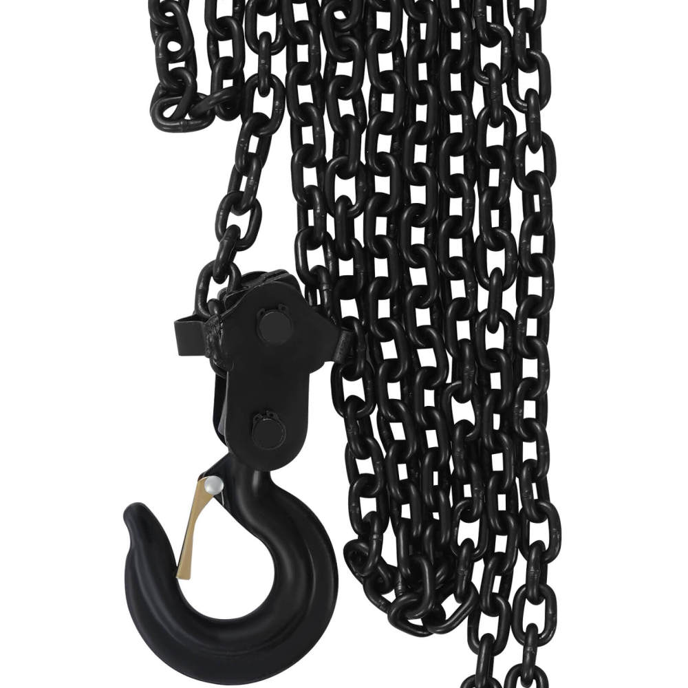 Blue 2T 3m Hand Chain Hoist, Manual Chain Hoist - 4409.25 lbs Capacity ...