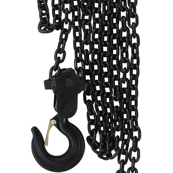 Blue 2T 3m Hand Chain Hoist, Manual Chain Hoist - 4409.25 lbs Capacity, Anti-Reverse Lock