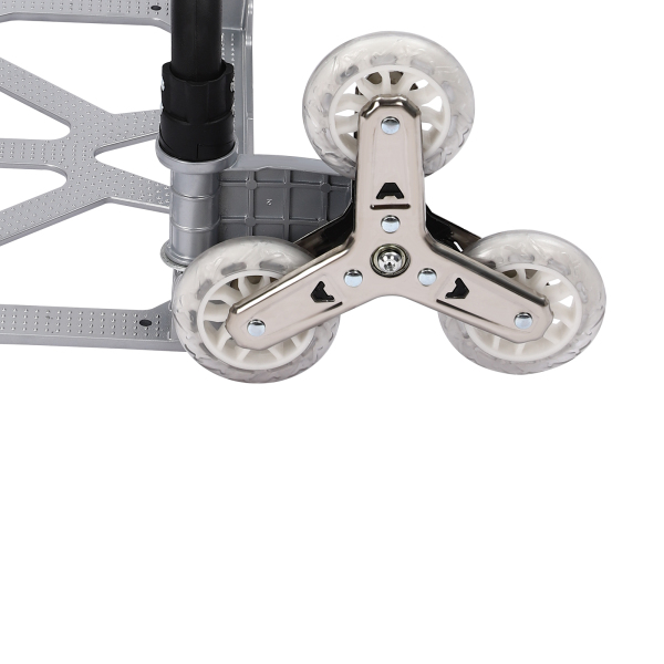 Folding Hand Cart Stair Climbing Cart 6 Wheels Folding Hand Cart Stainless Steel Stair Climbing Cart Folding Hand Cart Stair Climbing Cart 6 Wheels Folding Hand Cart Stainless Steel Stair Climbing Cart