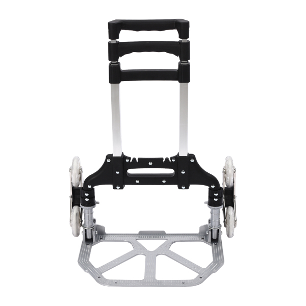 Folding Hand Cart Stair Climbing Cart 6 Wheels Folding Hand Cart Stainless Steel Stair Climbing Cart