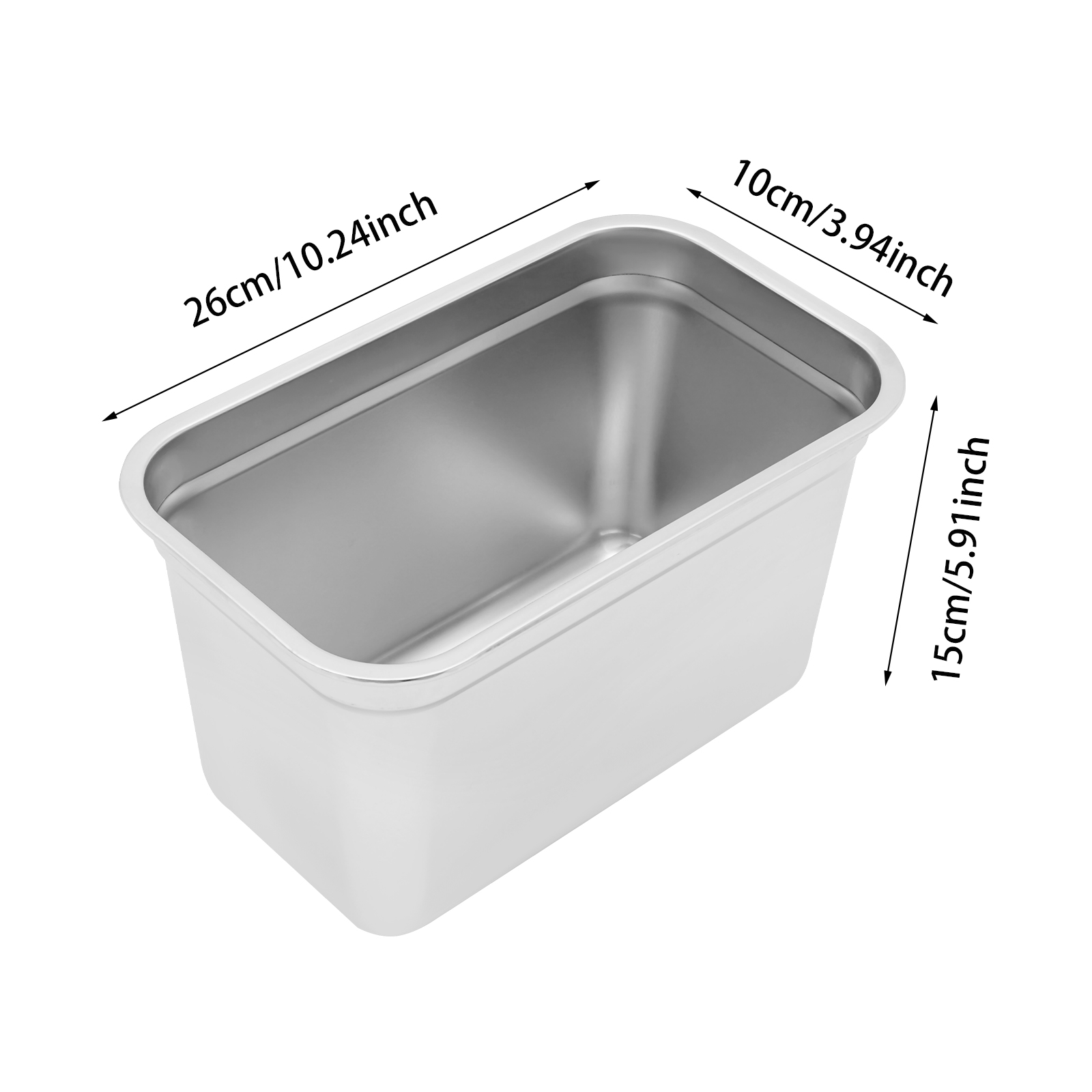 8PCS 6 inches Hotel Pots, Stainless Steel Steamer Pans, Stainless Steel Food Containers with Lids 8PCS 6 inches Hotel Pots, Stainless Steel Steamer Pans, Stainless Steel Food Containers with Lids