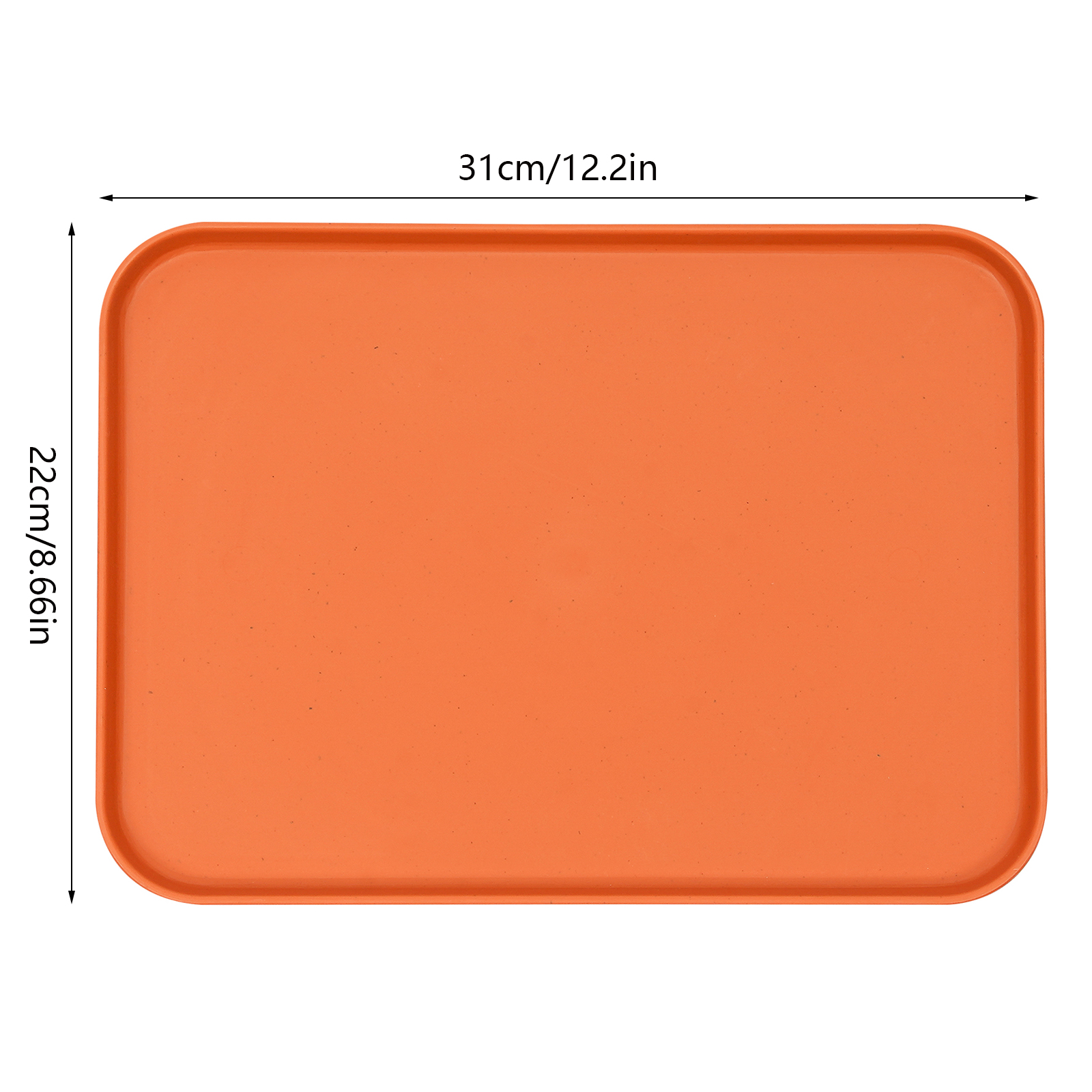 20 Pack 31 x 22 cm Plastic Tray, Plastic Fast Food Tray, Rectangular Dinner Tray, Non-slip Plastic Tray (12 x 9 Zoll) 20 Pack 31 x 22 cm Plastic Tray, Plastic Fast Food Tray, Rectangular Dinner Tray, Non-slip Plastic Tray (12 x 9 Zoll)