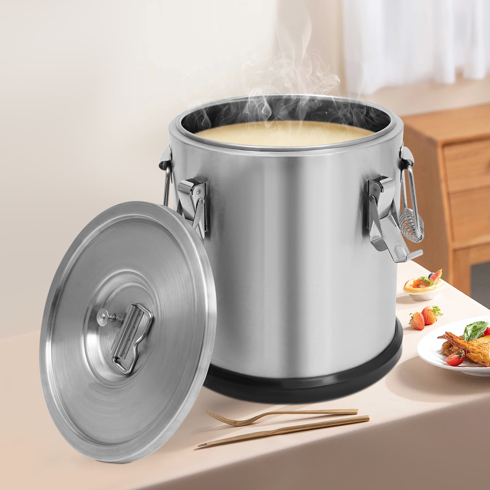 12 L Insulated Bucket with Base Insulated Bucket, 2.64 Gallon Insulated Bucket, Thick Base Hot and Cold Insulated Bucket with Lid 12 L Insulated Bucket with Base Insulated Bucket, 2.64 Gallon Insulated Bucket, Thick Base Hot and Cold Insulated Bucket with Lid