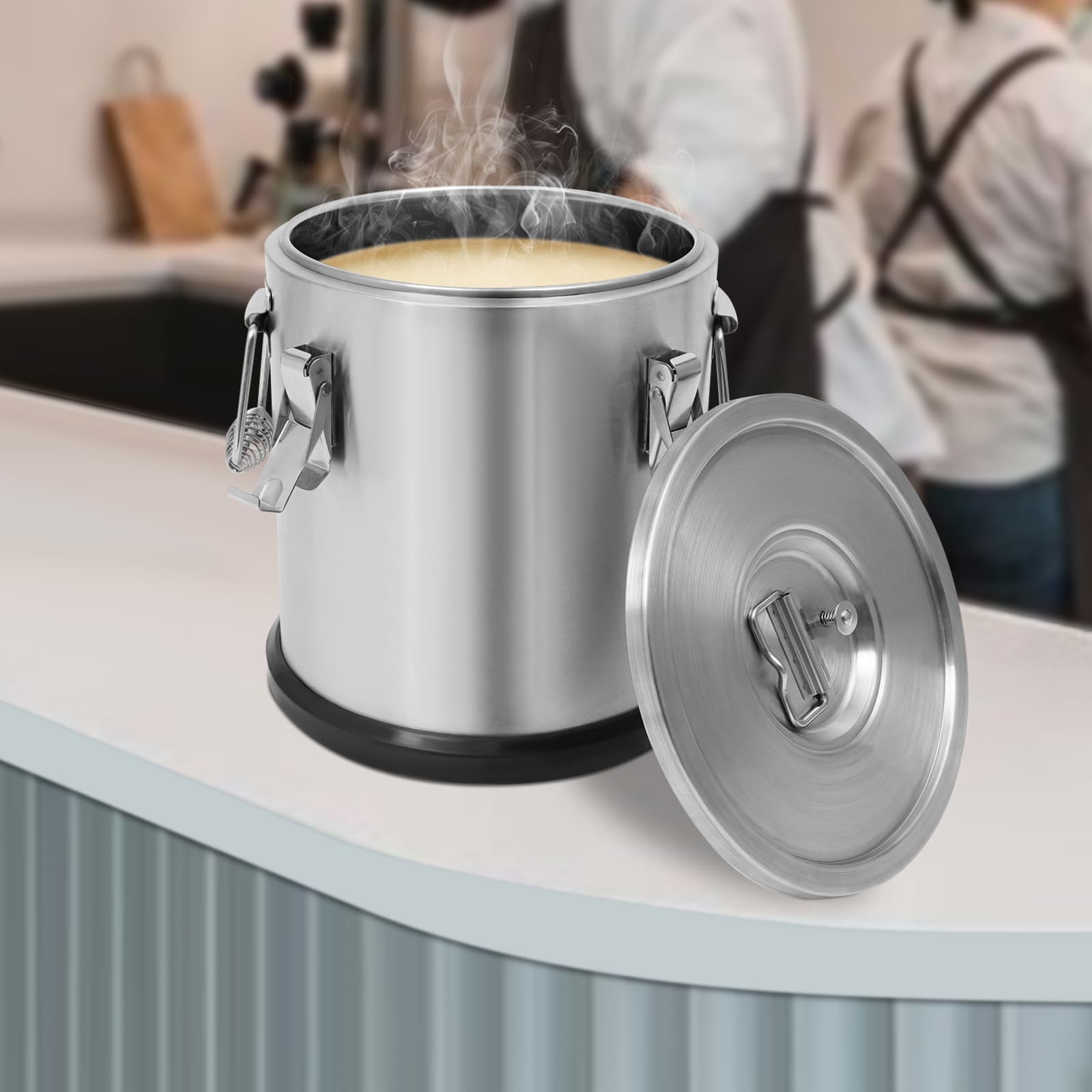 12 L Insulated Bucket with Base Insulated Bucket, 2.64 Gallon Insulated Bucket, Thick Base Hot and Cold Insulated Bucket with Lid 12 L Insulated Bucket with Base Insulated Bucket, 2.64 Gallon Insulated Bucket, Thick Base Hot and Cold Insulated Bucket with Lid