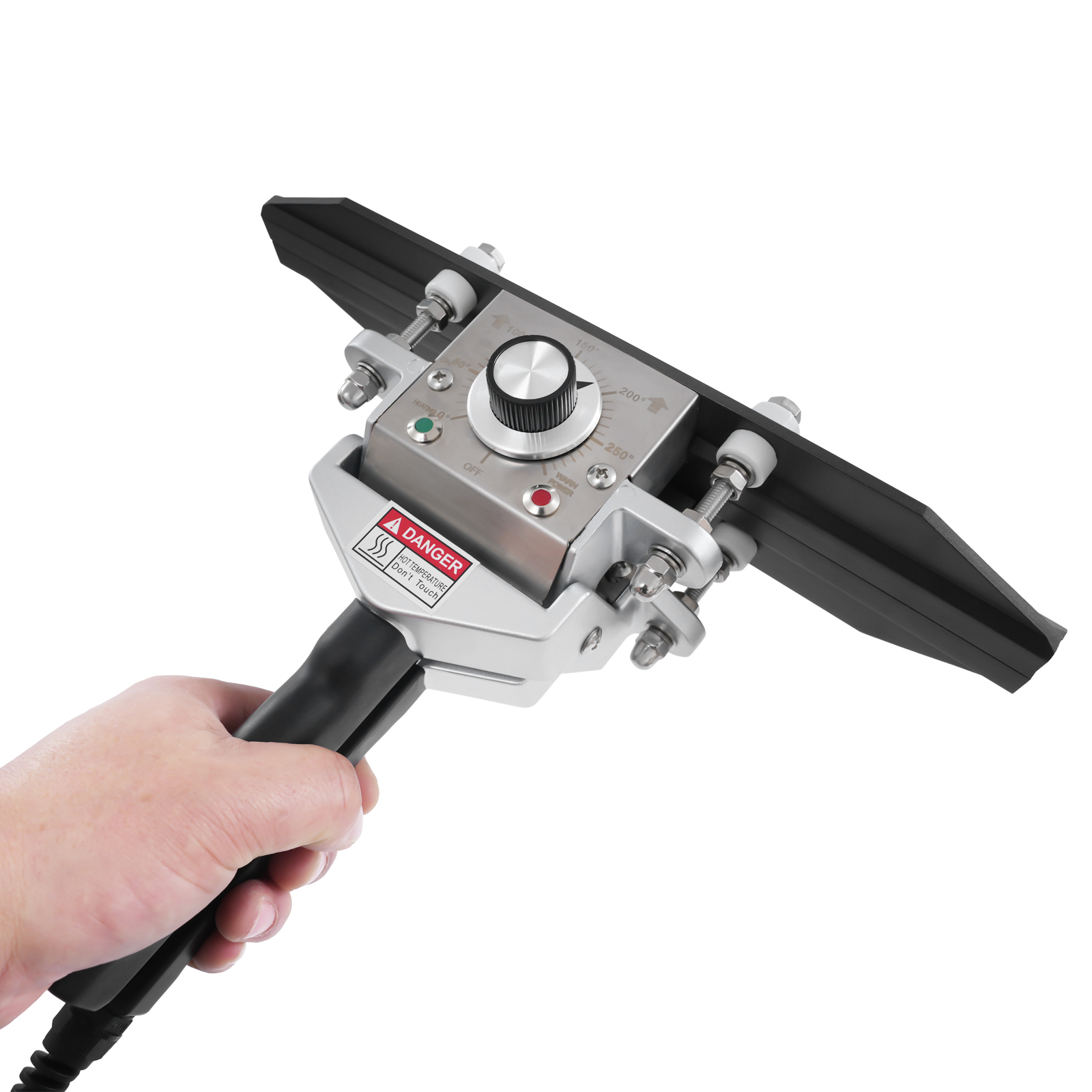 12in Sealing Machine, Portable Heat Sealer, Portable Hand Held Crimp Sealer - Black