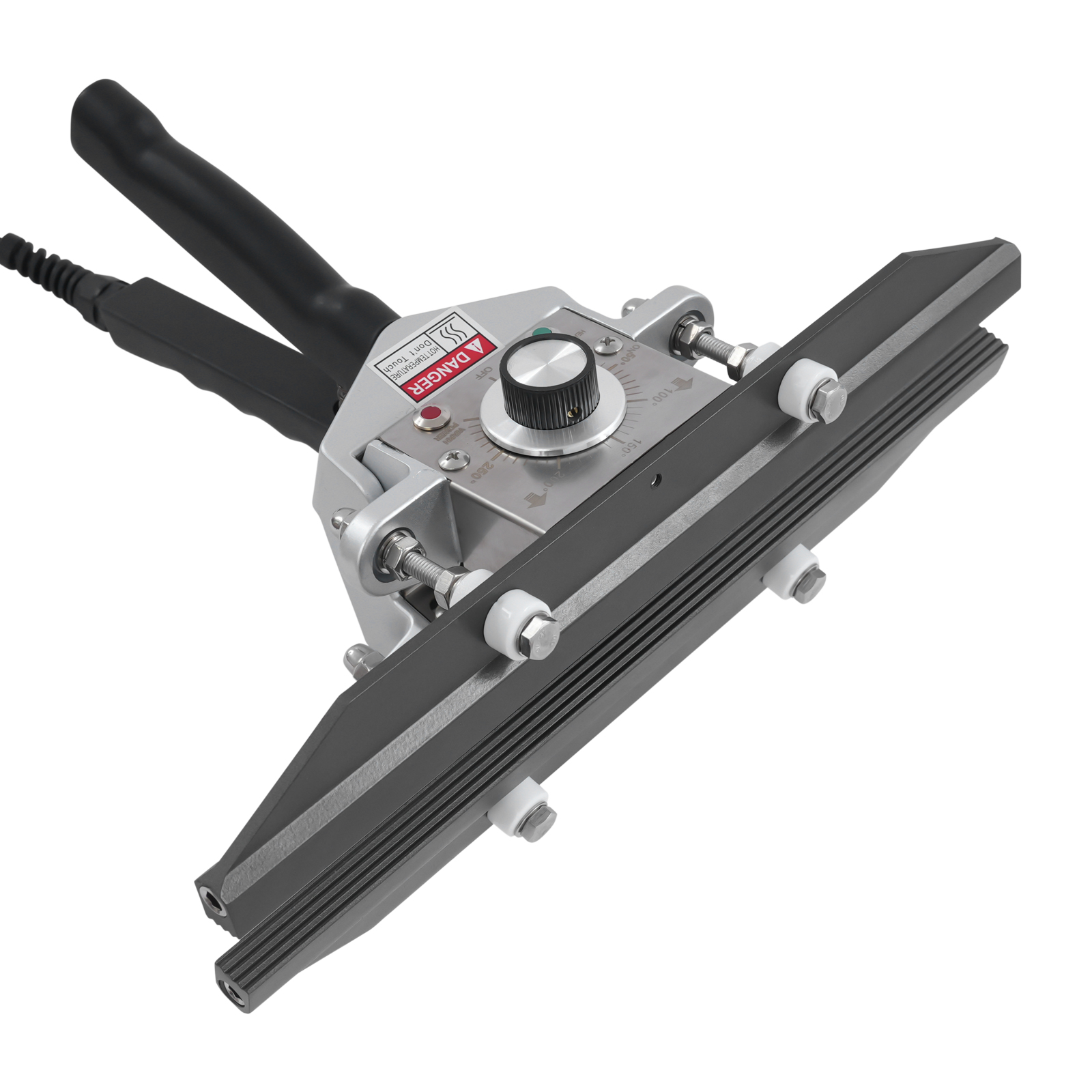 12in Sealing Machine, Portable Heat Sealer, Portable Hand Held Crimp Sealer - Black