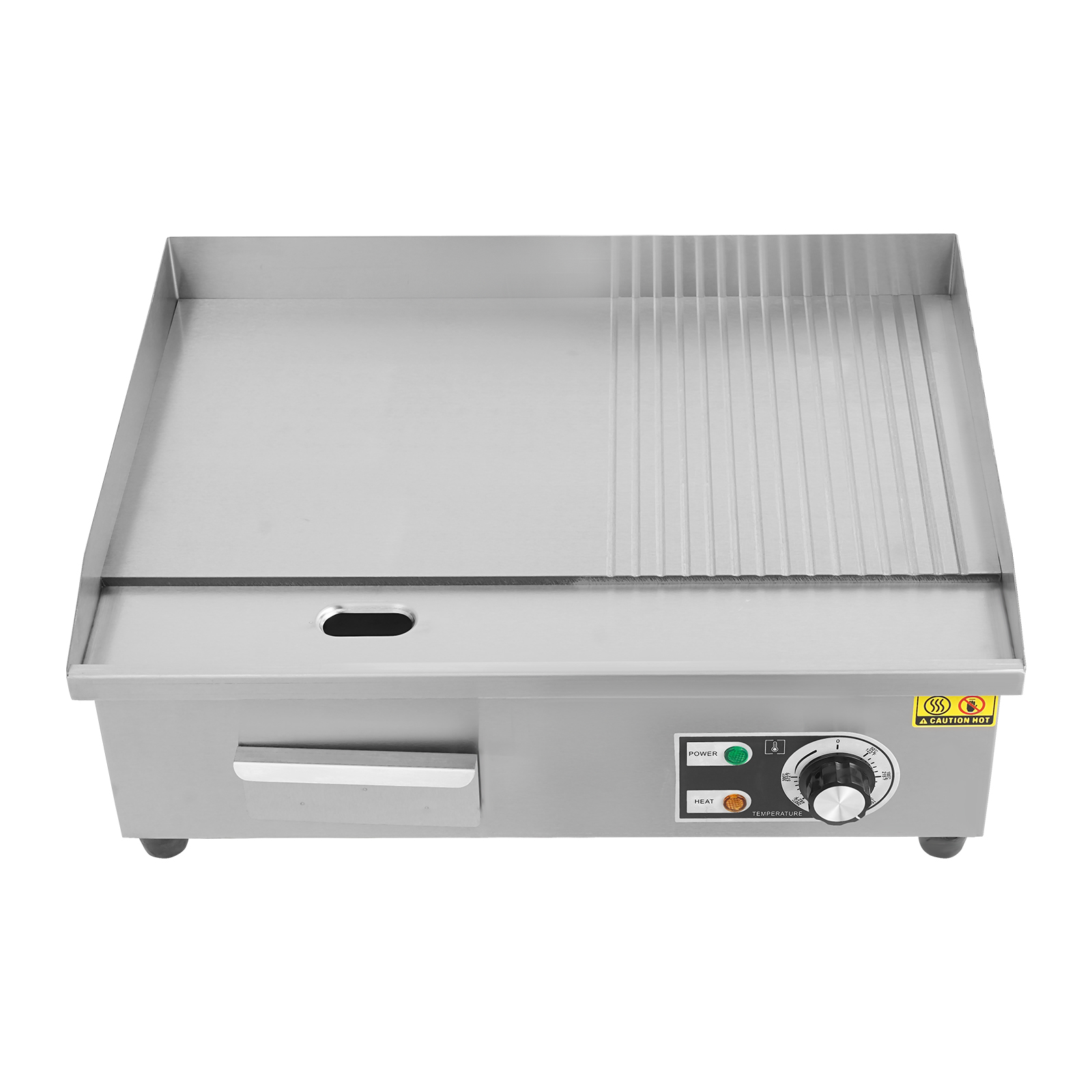 Electric griddle 55*43*24cm (left flat and right concave + two shovels and two brushes) Electric griddle 55*43*24cm (left flat and right concave + two shovels and two brushes)