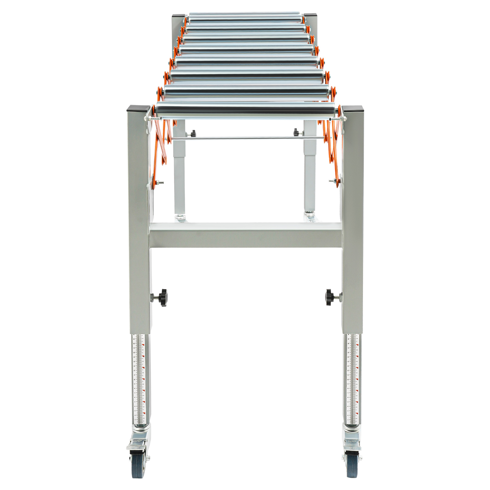 130cm Orange Adjustable Conveyor Roller Table, Adjustable Conveyor Table, Flexible and Extendable Conveyor Roller Table 130cm Orange Adjustable Conveyor Roller Table, Adjustable Conveyor Table, Flexible and Extendable Conveyor Roller Table