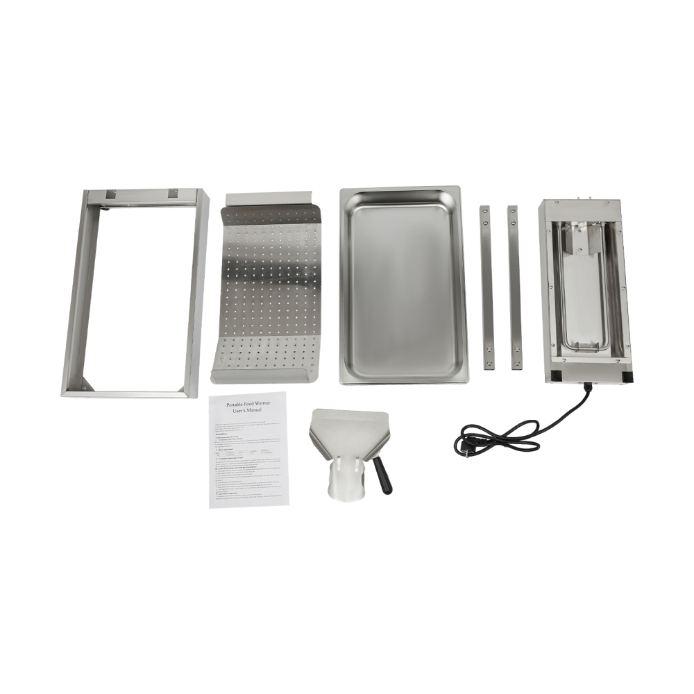 French Fry Heat Lamp, French Fries Warming Station, French Fry Warmer