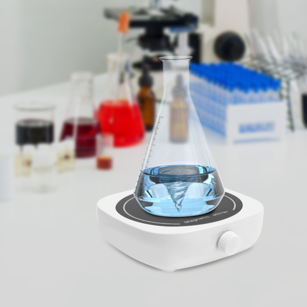 Magnetic Stirrer, Magnetic Stirrer, Mini USB Silent Magnetic Liquid Mixer for Scientific Research