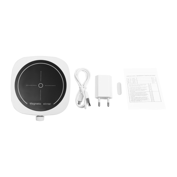 Magnetic Stirrer, Magnetic Stirrer, Mini USB Silent Magnetic Liquid Mixer for Scientific Research