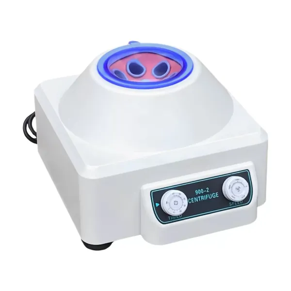 Centrifuge Machine Digital Desktop Electric Centrifuges with Time & Speed Adjustable 10ML*6 Rotors for Lab School Science Plasma Research