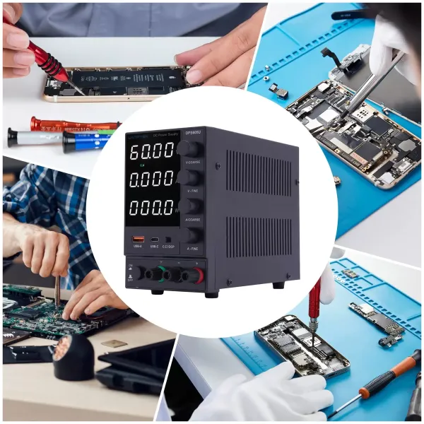 0-60V 5A Power Supplies Adjustable Laboratory Power Supply DC Power Supply Wanptek 60V 5A Lab Variable Adjustable Switching Regulated DC Bench 0-60V 5A Power Supplies Adjustable Laboratory Power Supply DC Power Supply Wanptek 60V 5A Lab Variable Adjustable Switching Regulated DC Bench