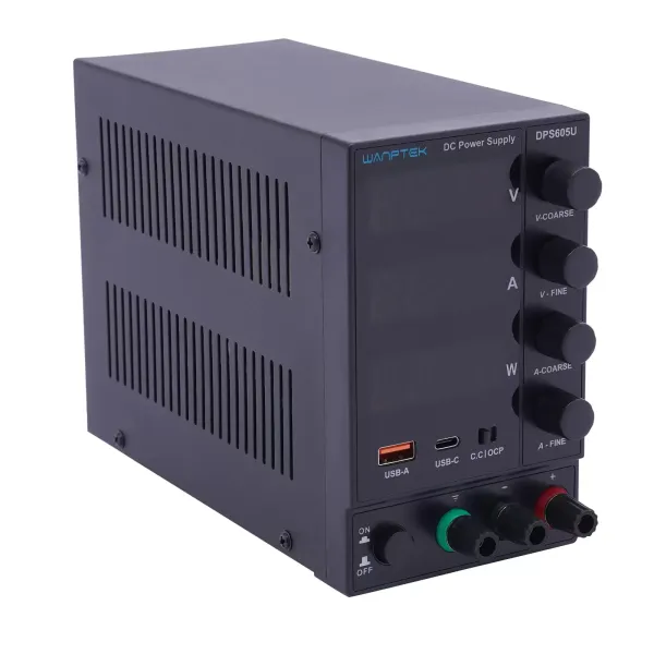 0-60V 5A Power Supplies Adjustable Laboratory Power Supply DC Power Supply Wanptek 60V 5A Lab Variable Adjustable Switching Regulated DC Bench