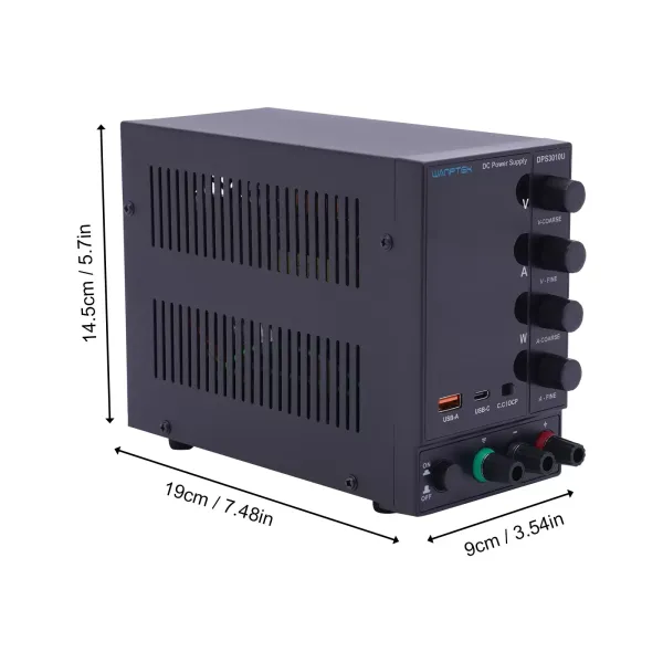 30V Laboratory Switching Power Supply 10A Variable DC Power Supply Continuous Power Supply LED Digital Lab Bench Power Supply