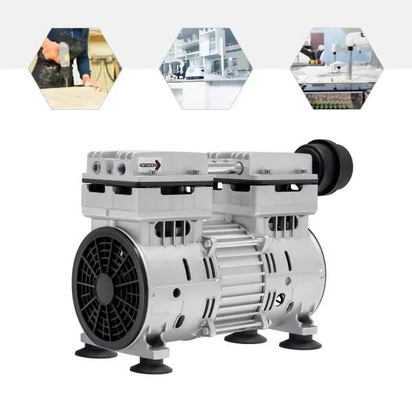Vacuum Pump Oil-Free Air Compressor 500W Vacuum Pump Compressor