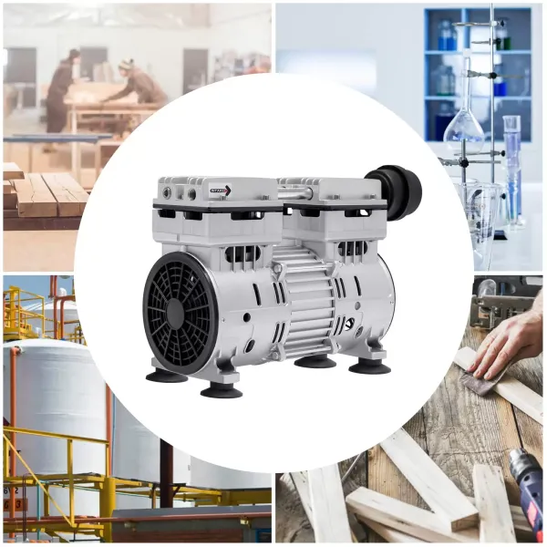 Vacuum Pump Oil-Free Air Compressor 500W Vacuum Pump Compressor Vacuum Pump Oil-Free Air Compressor 500W Vacuum Pump Compressor