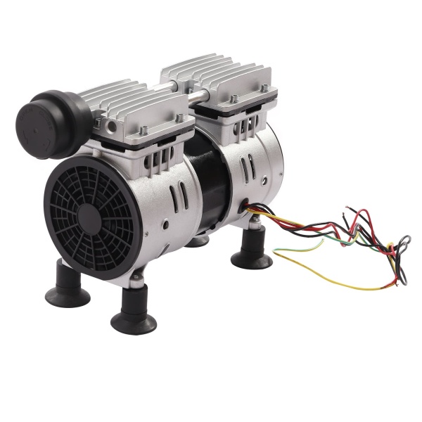220V micro Membrane Dental Lab Vacuum Pump 550w Air Pump 3.6cfm
