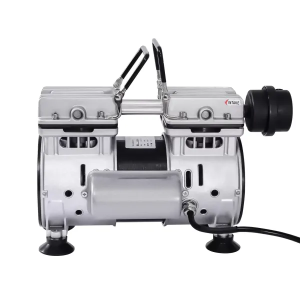 Oil-Free Laboratory Vacuum Pump 1440 RPM Vacuum Pump with Muffler for Food Processing Machinery Packaging Machines