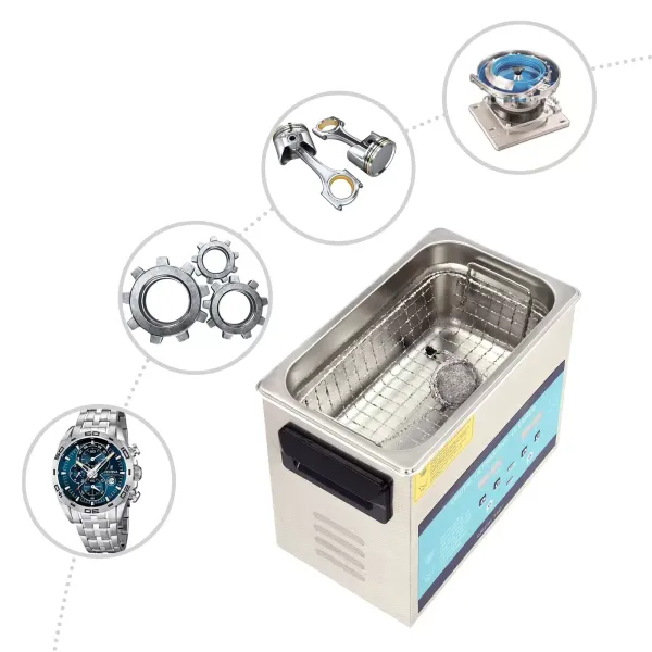 Ultrasonic cleaning machine, eyeglass cleaning machine with cleaning basket