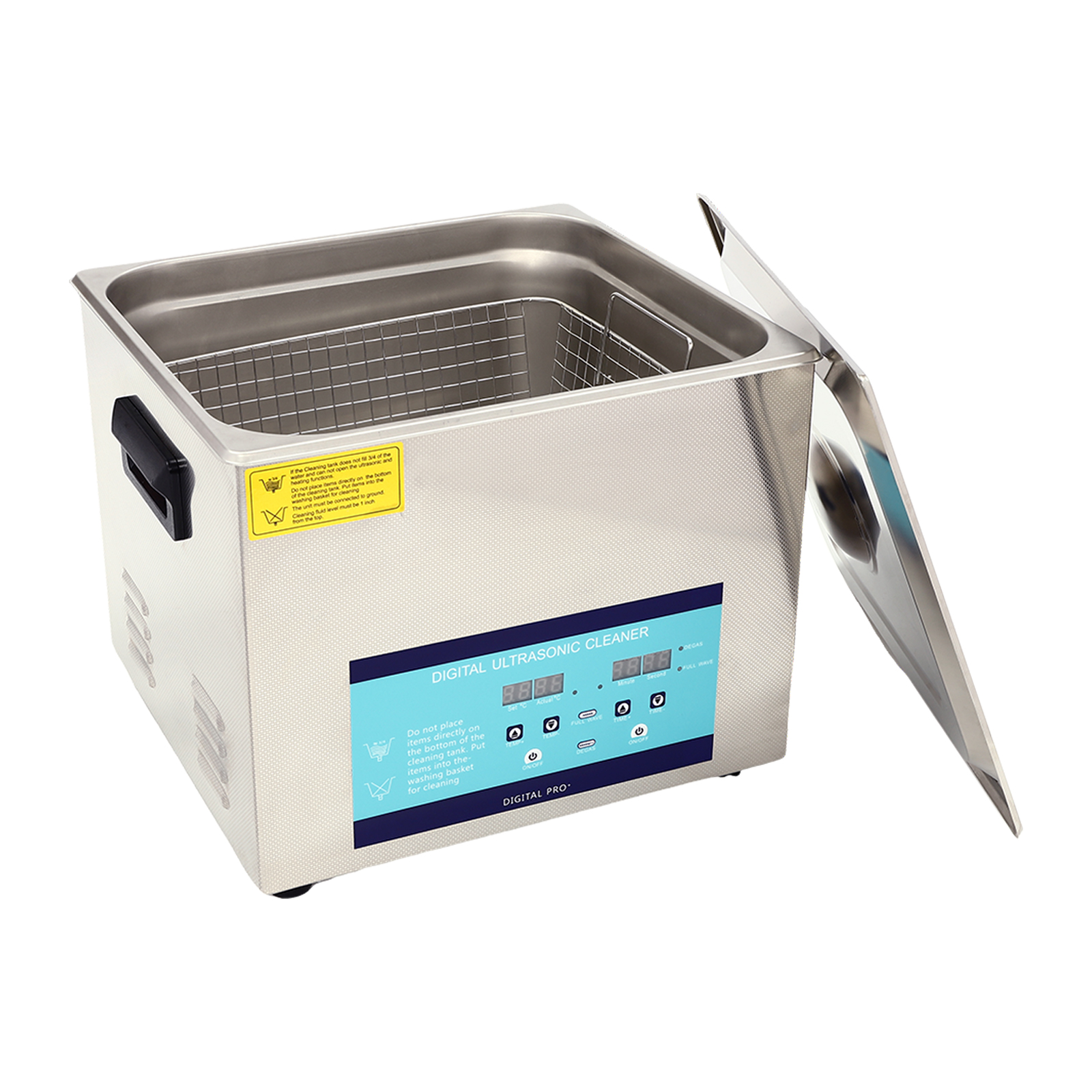 Professional Ultrasonic Cleaner with Heating Basket Digital Timer Ultrasonic Heater 15L 220V Used In Homes Laboratories Professional Ultrasonic Cleaner with Heating Basket Digital Timer Ultrasonic Heater 15L 220V Used In Homes Laboratories