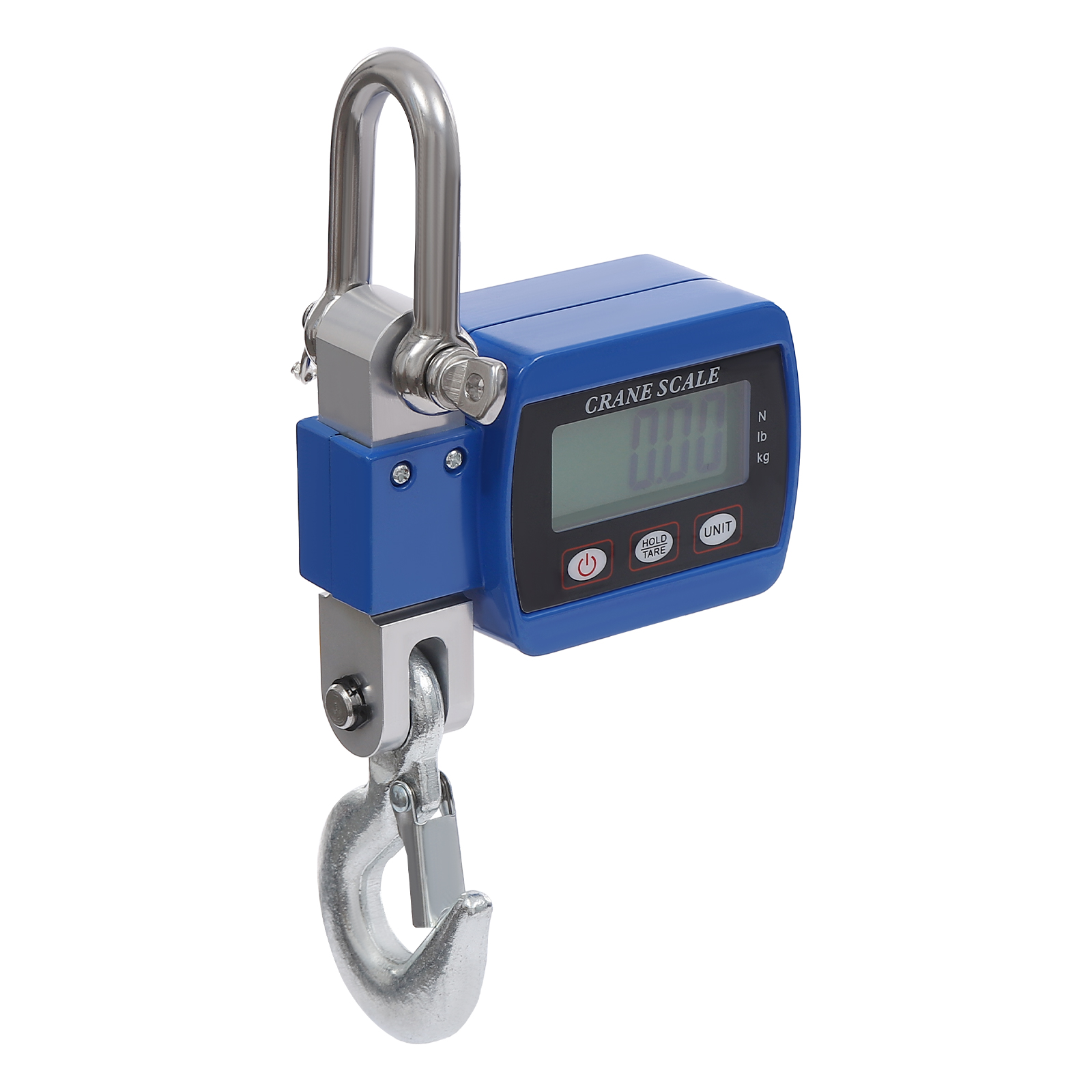 Digital crane scale, Portable mini crane scale, Hanging crane scale, Load capacity: 0.05-500kg, 22*8*5cm, Blue Digital crane scale, Portable mini crane scale, Hanging crane scale, Load capacity: 0.05-500kg, 22*8*5cm, Blue