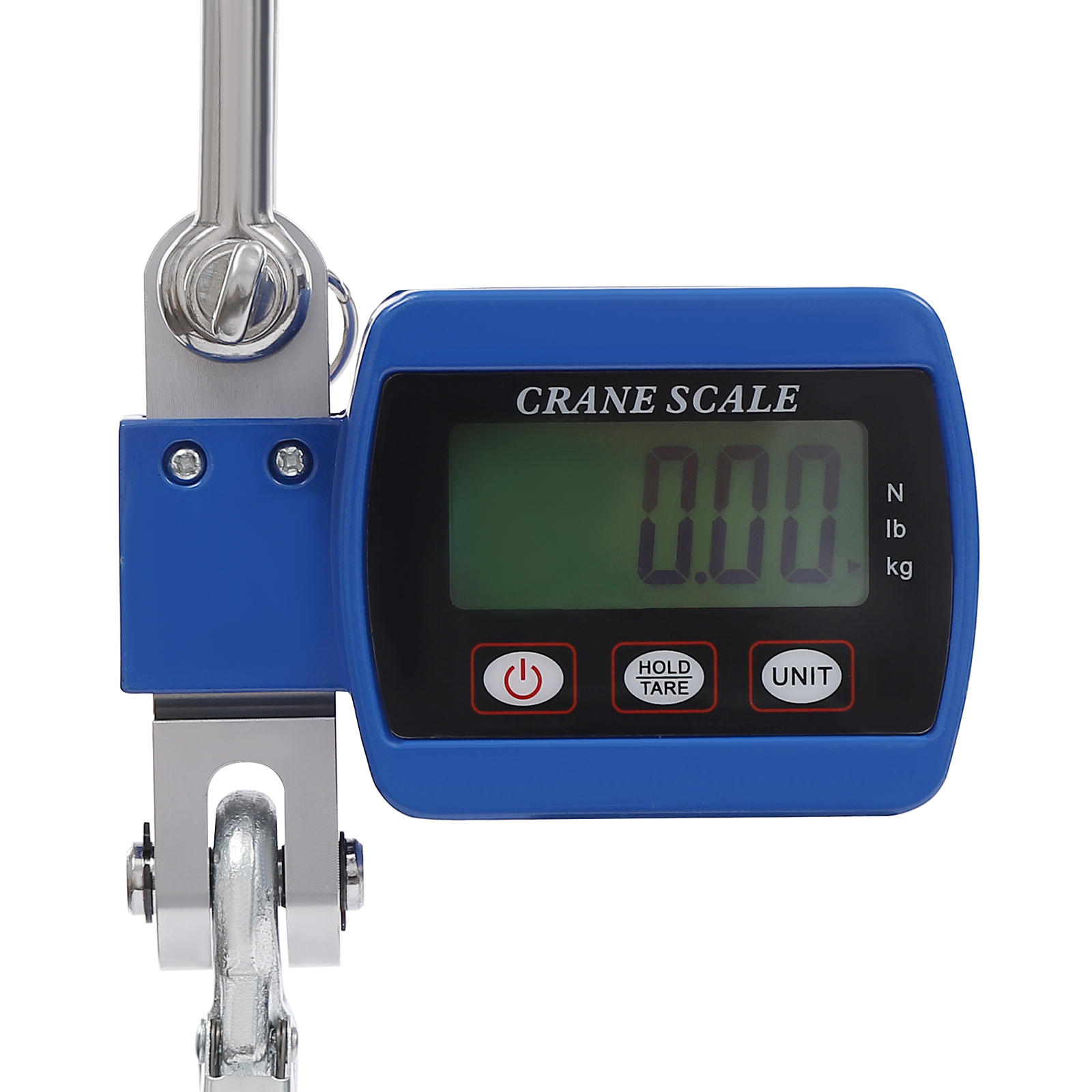 Digital crane scale, Portable mini crane scale, Hanging crane scale, Load capacity: 0.05-500kg, 22*8*5cm, Blue Digital crane scale, Portable mini crane scale, Hanging crane scale, Load capacity: 0.05-500kg, 22*8*5cm, Blue