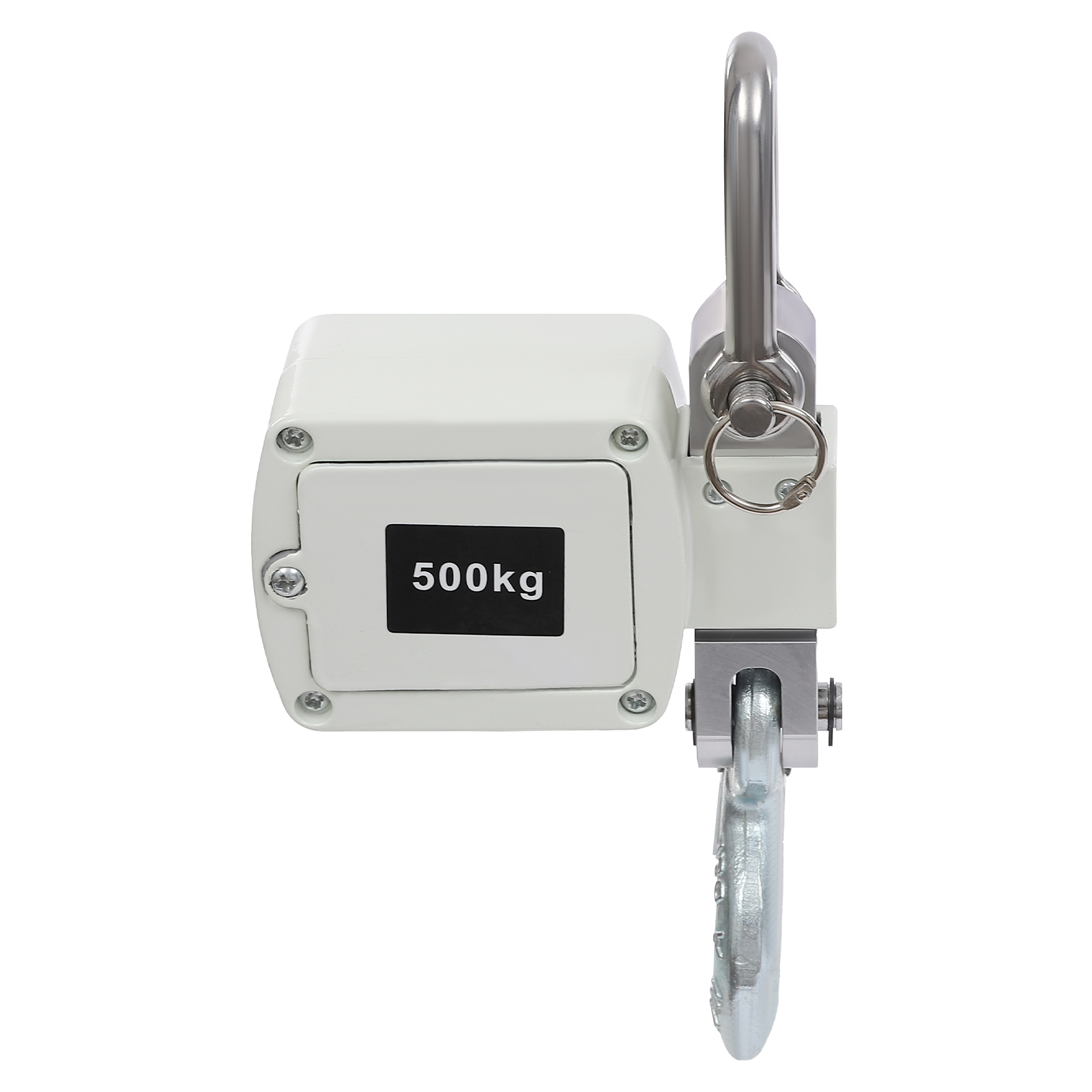 Digital Crane Scale, Portable Mini Crane Scale, Hanging Scale, Load Capacity: 0.05-500kg, 22*8*5cm, White Digital Crane Scale, Portable Mini Crane Scale, Hanging Scale, Load Capacity: 0.05-500kg, 22*8*5cm, White