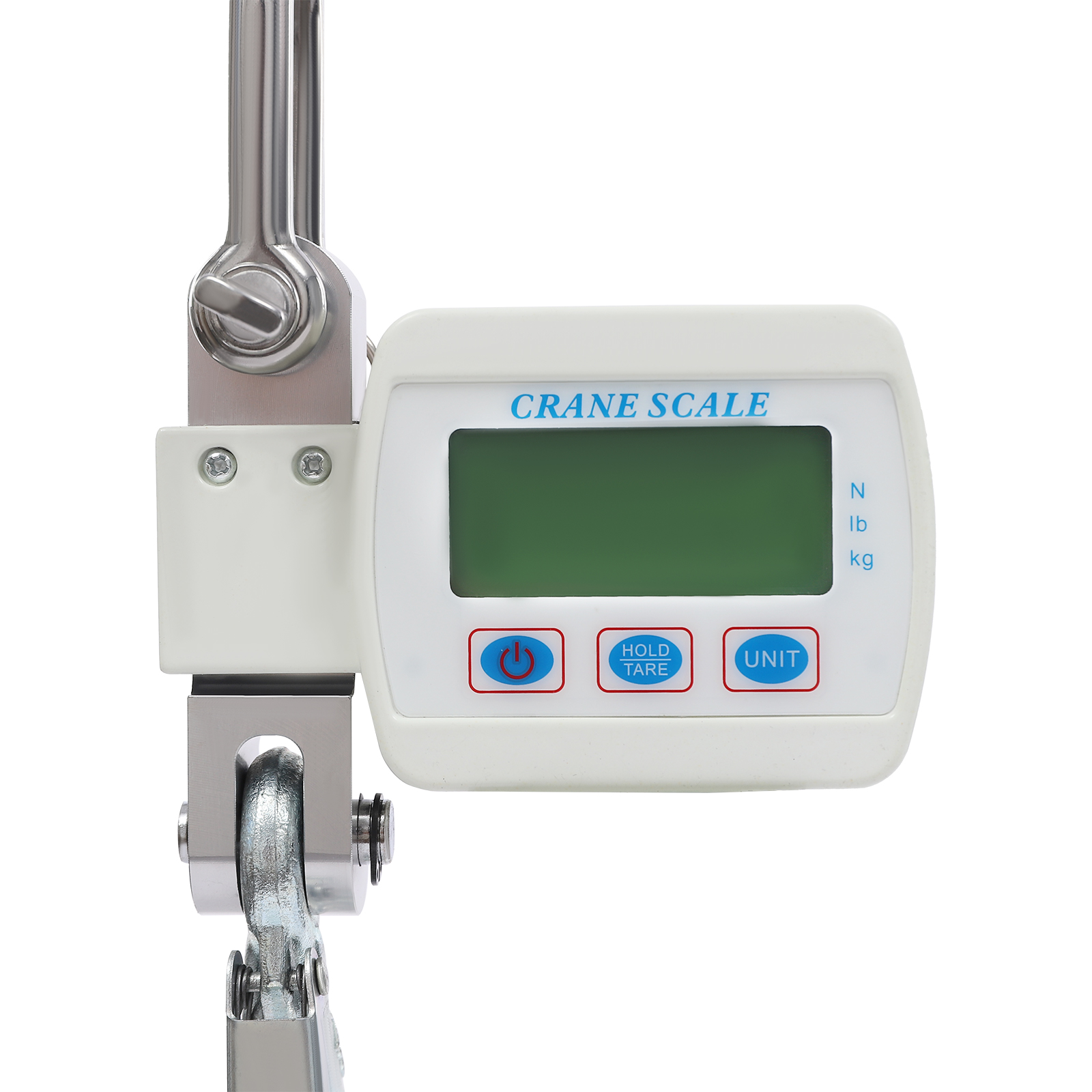 Digital Crane Scale, Portable Mini Crane Scale, Hanging Scale, Load Capacity: 0.05-500kg, 22*8*5cm, White Digital Crane Scale, Portable Mini Crane Scale, Hanging Scale, Load Capacity: 0.05-500kg, 22*8*5cm, White