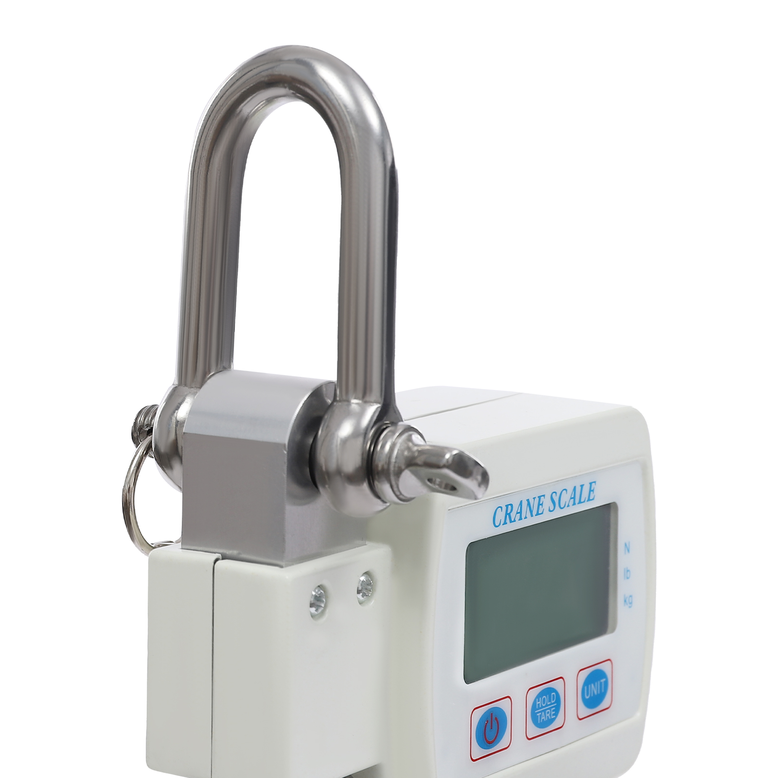 Digital Crane Scale, Portable Mini Crane Scale, Hanging Scale, Load Capacity: 0.05-500kg, 22*8*5cm, White Digital Crane Scale, Portable Mini Crane Scale, Hanging Scale, Load Capacity: 0.05-500kg, 22*8*5cm, White