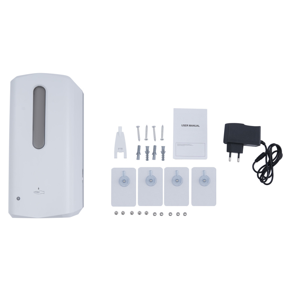 2pcs Automatic Liquid Soap Dispenser, Commercial Soap Dispenser, Soap Dispenser for Office Hotel School Restaurant