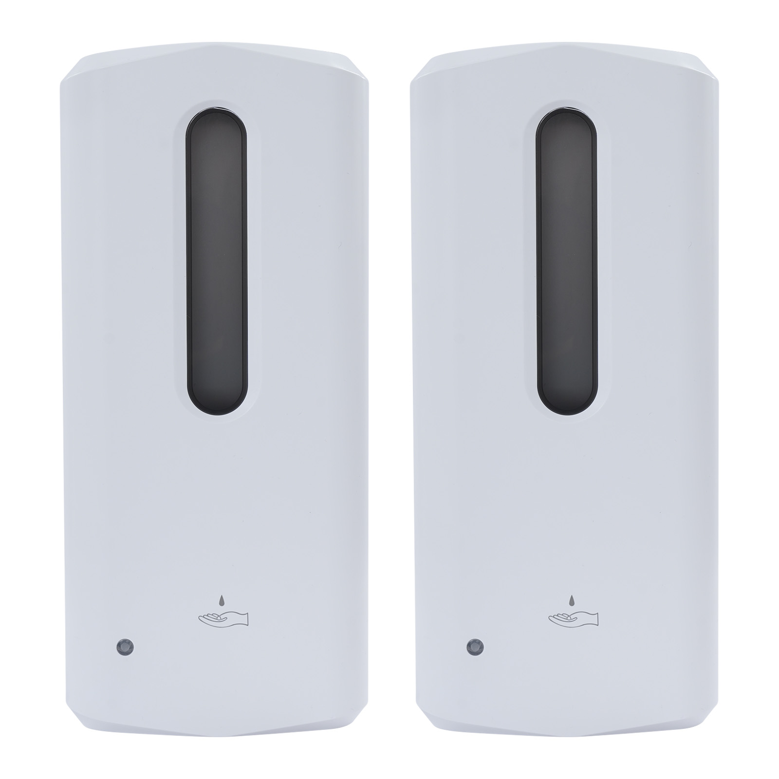 2pcs Automatic Liquid Soap Dispenser, Commercial Soap Dispenser, Soap Dispenser for Office Hotel School Restaurant