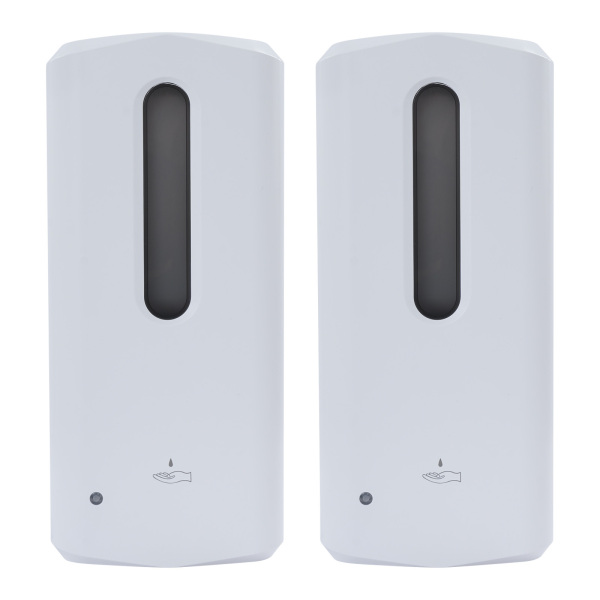 2pcs Automatic Liquid Soap Dispenser, Commercial Soap Dispenser, Soap Dispenser for Office Hotel School Restaurant