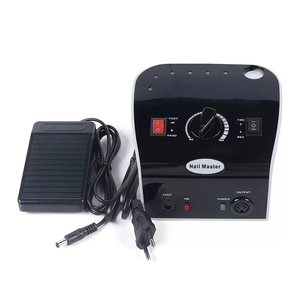 Electric Nail Drill 35000 RPM For Manicure and Nail Art Fast Heat Distribution with 4 Nail Drill Bits Long Service Life for Right-handed or Left-handed Users Electric Nail Drill 35000 RPM For Manicure and Nail Art Fast Heat Distribution with 4 Nail Drill Bits Long Service Life for Right-handed or Left-handed Users