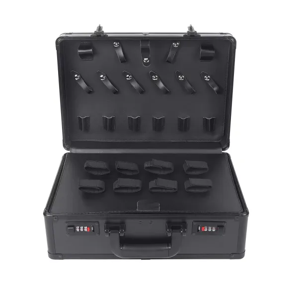 Large Hair Salon Stylist with Tool Case - Portable Case with Large Capacity - Portable and Comfortable - Black Large Hair Salon Stylist with Tool Case - Portable Case with Large Capacity - Portable and Comfortable - Black