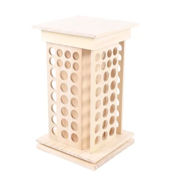 Essential Oil Storage Rack - 104 Compartments - For Displaying and Organizing - 8 Tiers - Wooden