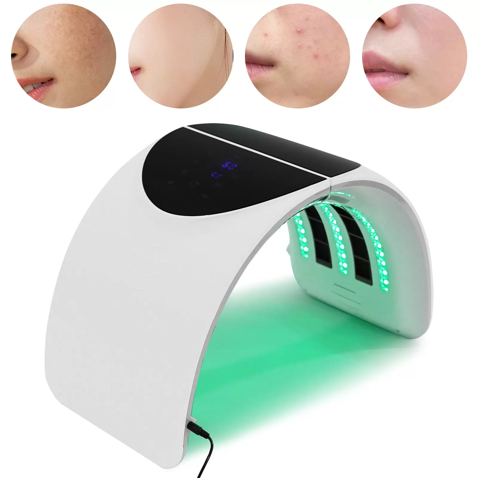 Photon skin care, beauty instrument, facial treatment, blood circulation beauty instrument